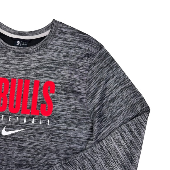 Nike Chicago Bulls Engineered Crewneck Pullover Team Issued AV1380 Men's Size M - Picture 5 of 13